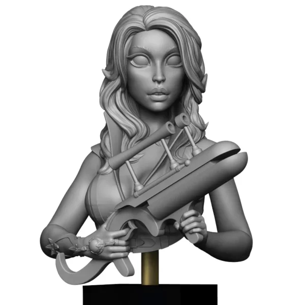 minichixstudio agent STL sci-fi princesses product photo_02 Agent800sq_02