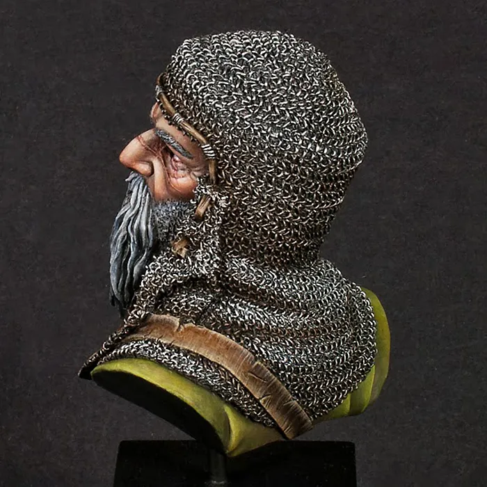Leather strap on JMD Veteran - realistic leather painting tutorial by Minichix Studio